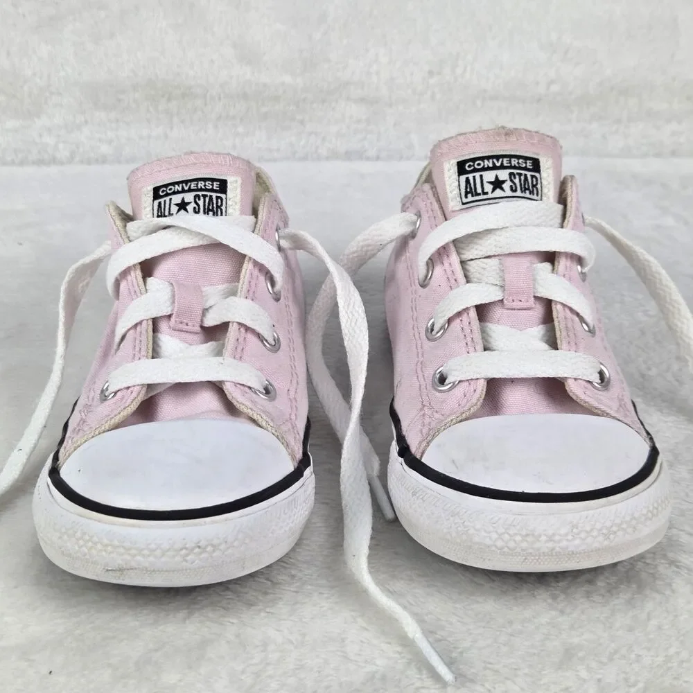 Converse Chuck Taylor All Star Pink Infant Sneakers Size 9 Classic Low Top‎